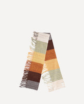 Striped scarf with fringes - MULTICOLOUR | Base Blu