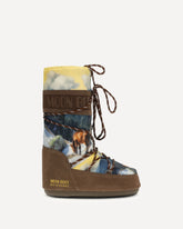 Moon Boot X Guest In Residence print Boots - MULTICOLOUR | Base Blu
