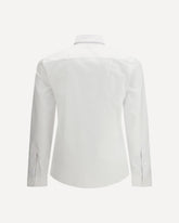 Cotton Oxford Shirt - WHITE | Base Blu