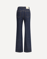 Denim Jeans feature a straight leg - BLUE | Base Blu