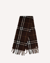 Alpaca and wool-blend Scarf - BROWN | Base Blu