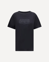 Logo Cotton T-shirt - BLACK | Base Blu