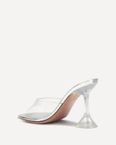 Lupita Glass Sandals - SILVER | Base Blu
