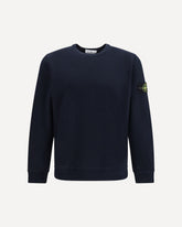 Crewneck cotton Sweatshirt - BLUE | Base Blu