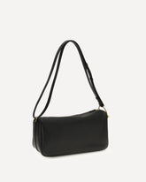 Half Horsebit Shoulder Bag - BLACK | Base Blu