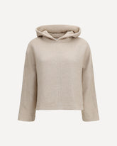 Hooded Sweatshirt - BEIGE | Base Blu
