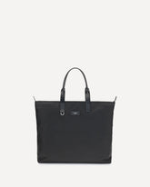 Borsa Tote stampa cocco - NERO | Base Blu