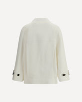 Double-breasted Jacket - WHITE | Base Blu