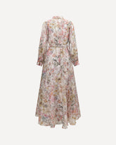 Floral print long Dress - MULTICOLOUR | Base Blu