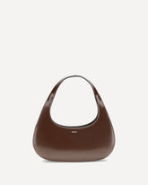 Slim Swipe Baguette Shoulder Bag - BROWN | Base Blu