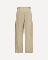 Iven silk and nylon Pants - BEIGE | Base Blu