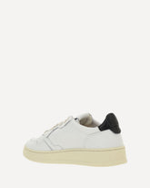 Leather Sneakers - WHITE | Base Blu