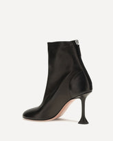Iris nappa Booties - BLACK | Base Blu