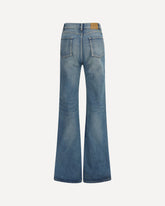 Logo-motif Jeans S Pants - LIGHT BLUE | Base Blu