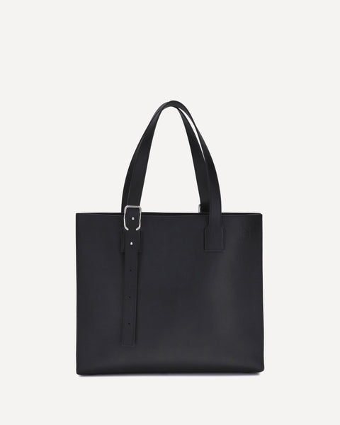 LOEWE Buckle Horizontal Tote Bag BLACK | Base Blu