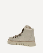 Stivaletti Salama stringati - BEIGE | Base Blu