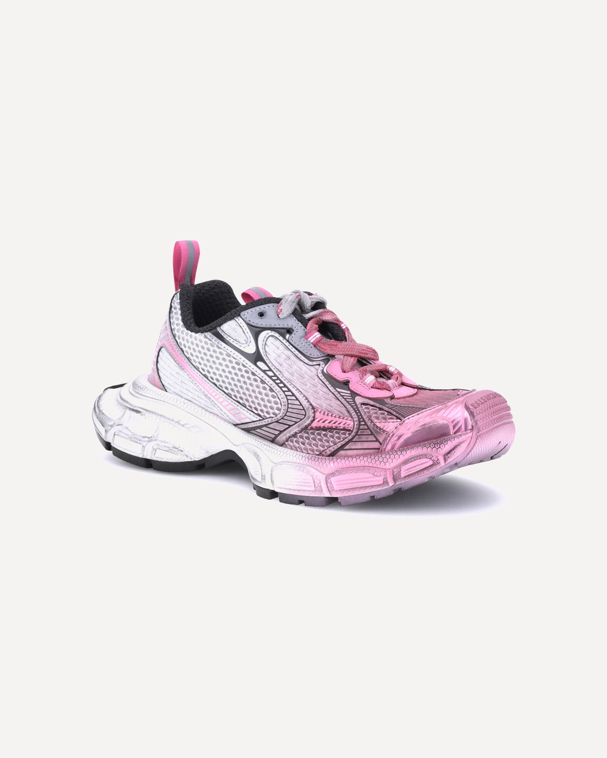 BALENCIAGA 3XL Toe Spray Sneakers PINK | Base Blu BALENCIAGA 3XL Toe Spray Sneakers PINK | Base Blu
