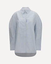 Camicia Citta in popeline di cotone - AZZURRO | Base Blu