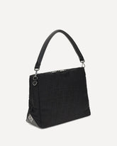 Lui large Shoulder Bag - BLACK | Base Blu
