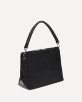 Borsa a Spalla Lui grande - NERO | Base Blu