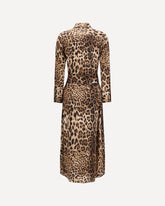 Patterned silk Dress - MULTICOLOUR | Base Blu