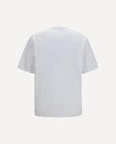 Cotton T-shirt with regular fit - WHITE | Base Blu