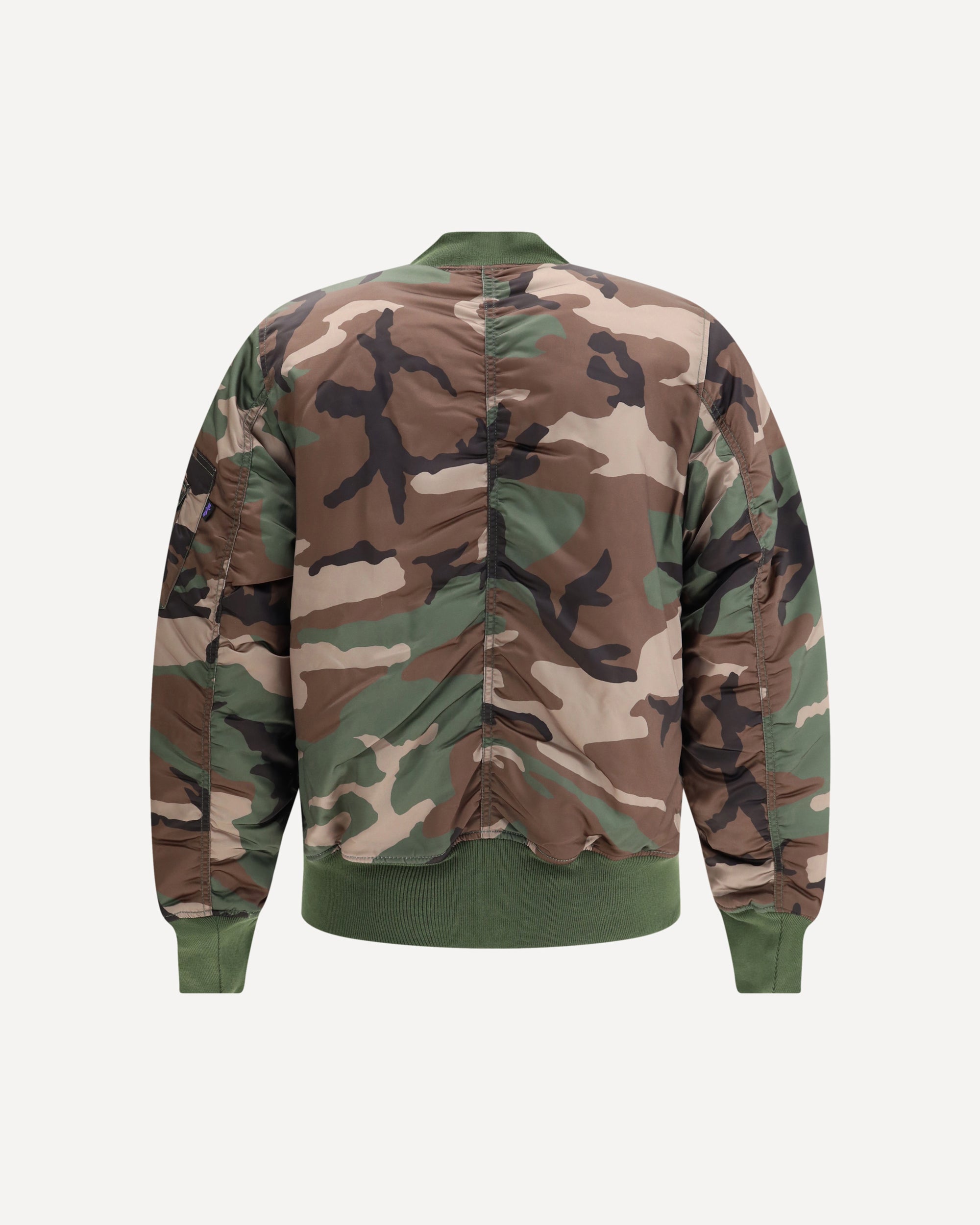 ALPHA INDUSTRIES MA-1 Base Camo Flight Bomber Jacket