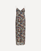Taja maxi Dress - BLACK | Base Blu