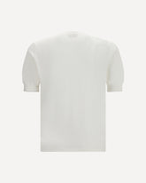 Cotton T-shirt - WHITE | Base Blu