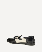 Brera Damier bicolor leather Loafers - MULTICOLOUR | Base Blu