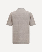 Linen Polo - BEIGE | Base Blu