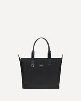 Borsa Tote media stampa cocco - NERO | Base Blu