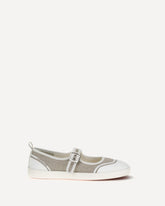 Canvas Sport Ballerinas - BEIGE | Base Blu
