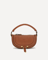 Marcie mini Shoulder Bag - BROWN | Base Blu