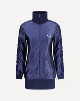 Abito tracksuit aderente in jersey lucido - BLU | Base Blu