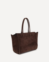 Mame Weekend Shoulder Bag - BROWN | Base Blu