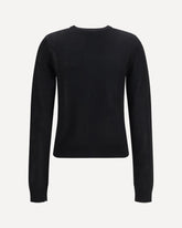 Diamond-pattern Cardigan - BLACK | Base Blu