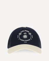 Bicolor Baseball Cap with logo - BLUE | Base Blu
