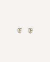 VLogo Signature Earrings in metal and pearls - GOLD | Base Blu