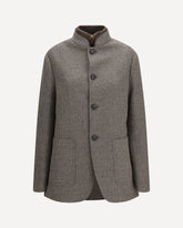 Spagna wool Jacket - BROWN | Base Blu