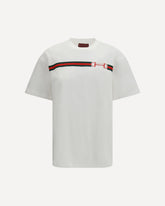 Cotton T-shirt - WHITE | Base Blu