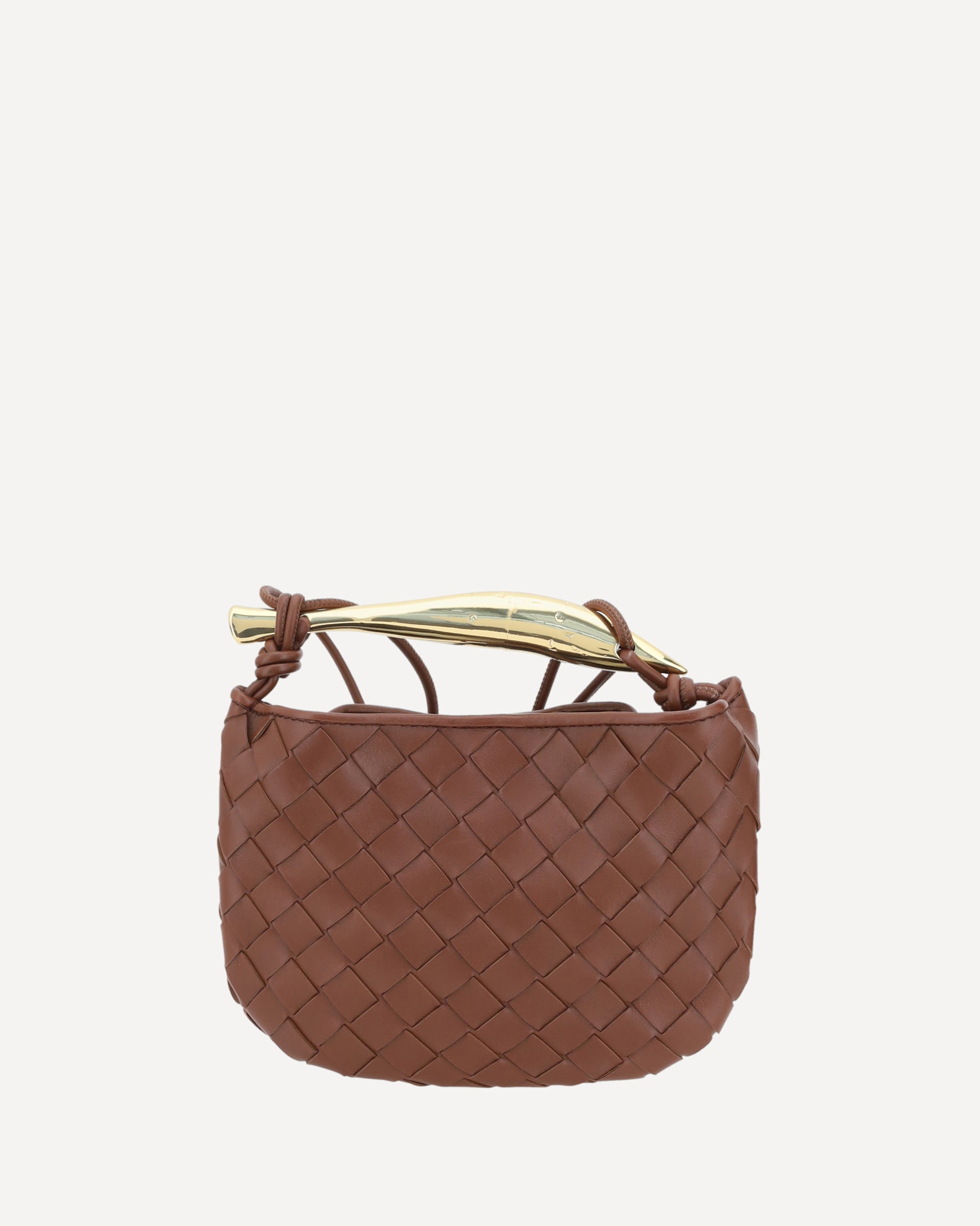 BOTTEGA VENETA Baby Sardine Handbag BROWN | Base Blu