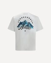 T-shirt Mountain  - BIANCO | Base Blu