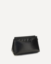 Antigona Bomber lambskin Pouch - BLACK | Base Blu