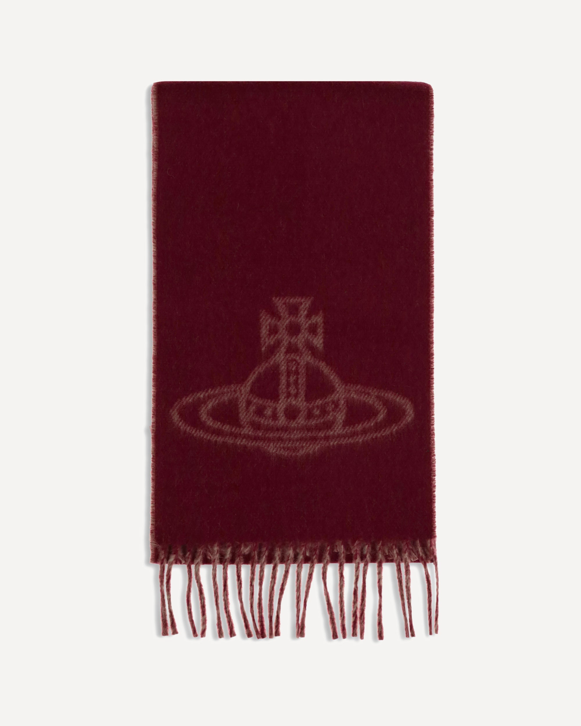 VIVIENNE WESTWOOD Wool Scarf BLACK | Base Blu