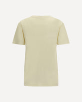 Cotton short-sleeve T-shirt - CREAM | Base Blu