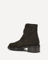 Hike suede Ankle Boots - BROWN | Base Blu