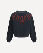 Big neck logo Sweatshirt - BLACK | Base Blu