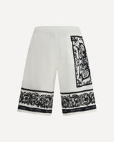 Shorts in doppio piquet - BIANCO | Base Blu