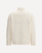 Giacca Mxppala in jersey scuba - CREMA  | Base Blu